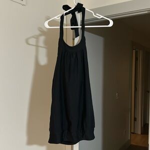 Women’s black swimsuit top